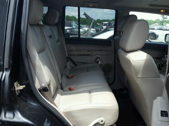 1J8HG58N76C198734 - 2006 JEEP COMMANDER შავი ფოტო 6