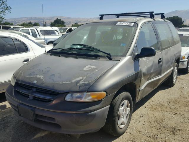 2B4FP25B6VR441881 - 1997 DODGE CARAVAN GRAY photo 2