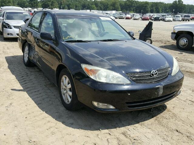 4T1BF32K03U040966 - 2003 TOYOTA CAMRY LE BLACK photo 1