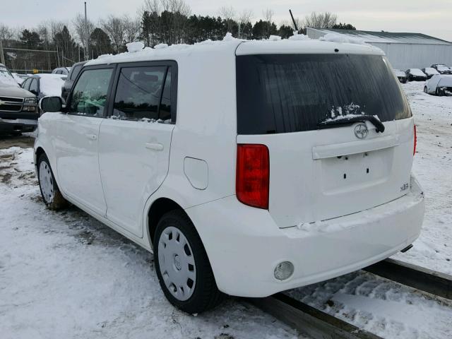 JTLKE50E681039060 - 2009 TOYOTA SCION XB 白色 照片 3
