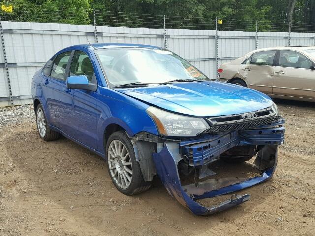 1FAHP3GNXAW134732 - 2010 FORD FOCUS SES BLUE photo 1