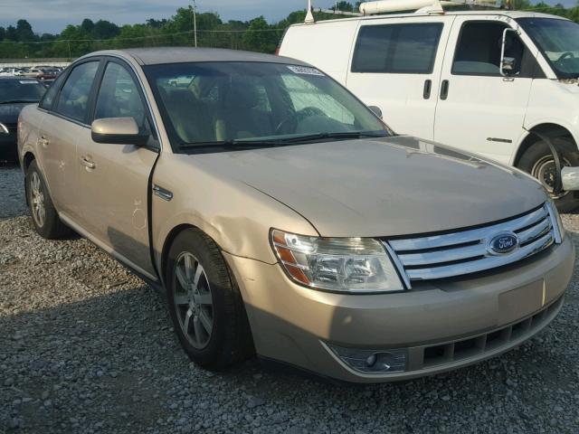 1FAHP24W08G130507 - 2008 FORD TAURUS SEL BEIGE photo 1