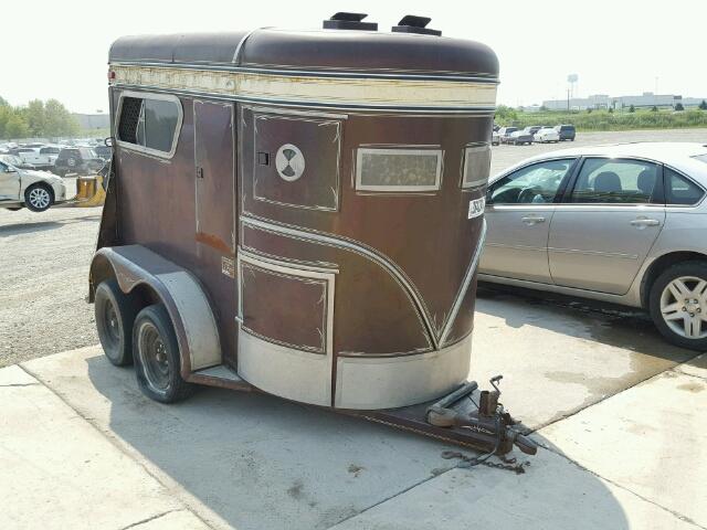 3810 - 1985 MISC HORSE TRL BROWN photo 1