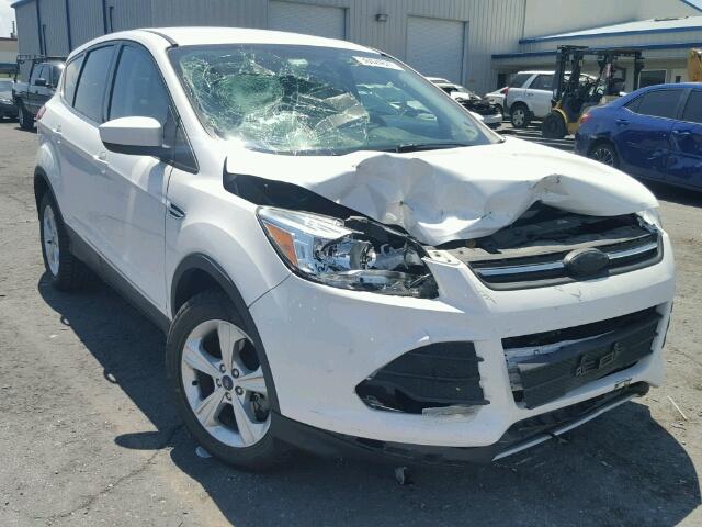 1FMCU9GX2EUC82128 - 2014 FORD ESCAPE WHITE photo 1