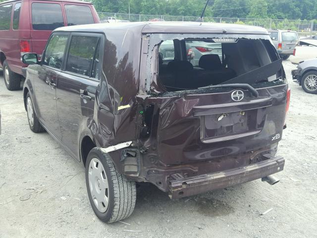 JTLZE4FE3EJ064719 - 2014 TOYOTA SCION XB Bordo foto 3