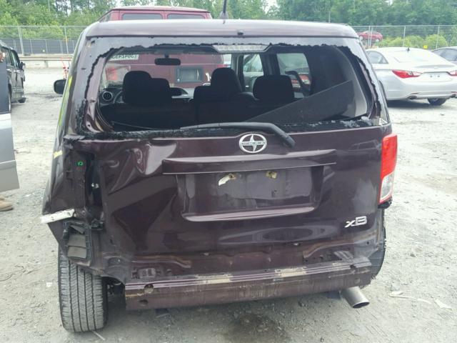 JTLZE4FE3EJ064719 - 2014 TOYOTA SCION XB Bordo foto 9