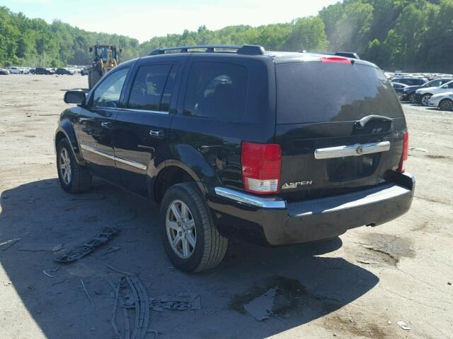 1A8HW58NX8F117455 - 2008 CHRYSLER ASPEN LIMI 黑色 照片 3