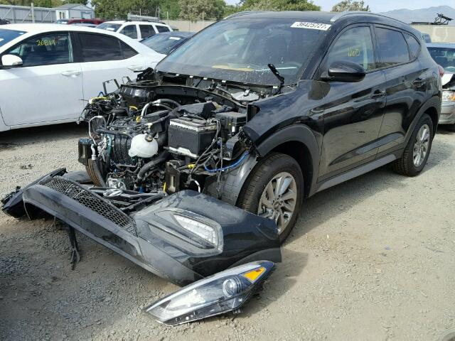 KM8J33A45HU368379 - 2017 HYUNDAI TUCSON LIM BLACK photo 2