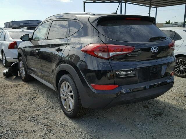 KM8J33A45HU368379 - 2017 HYUNDAI TUCSON LIM BLACK photo 3