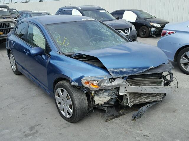 1HGFA16557L125943 - 2007 HONDA CIVIC BLUE photo 1