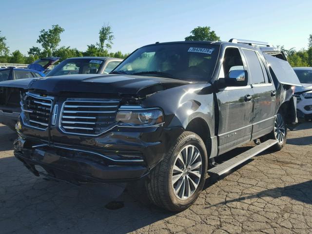 5LMJJ3JT8HEL04602 - 2017 LINCOLN NAVIGATOR BLACK photo 2