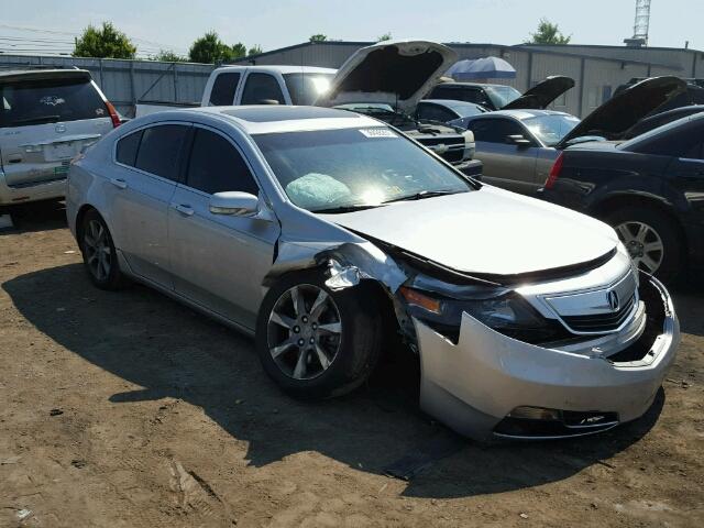 19UUA8F57DA007755 - 2013 ACURA TL TECH SILVER photo 1