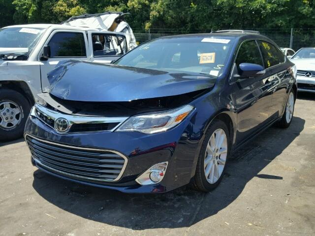 4T1BK1EBXDU048537 - 2013 TOYOTA AVALON BAS BLUE photo 2