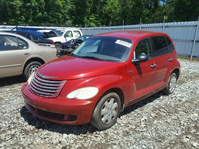 3A4FY48B46T237743 - 2006 CHRYSLER PT CRUISER RED photo 2