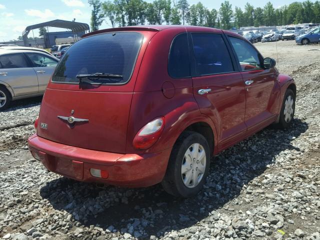 3A4FY48B46T237743 - 2006 CHRYSLER PT CRUISER RED photo 4