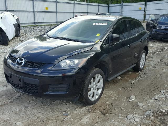 JM3ER29L780193996 - 2008 MAZDA CX-7 BLACK photo 2