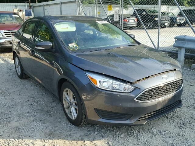 1FADP3F28GL278814 - 2016 FORD FOCUS GRAY photo 1