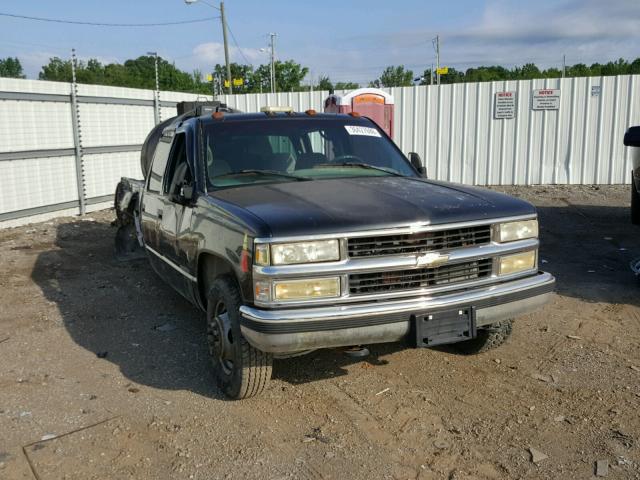 1GTHC33J1TF001823 - 1996 GMC SIERRA C35 BLACK photo 1