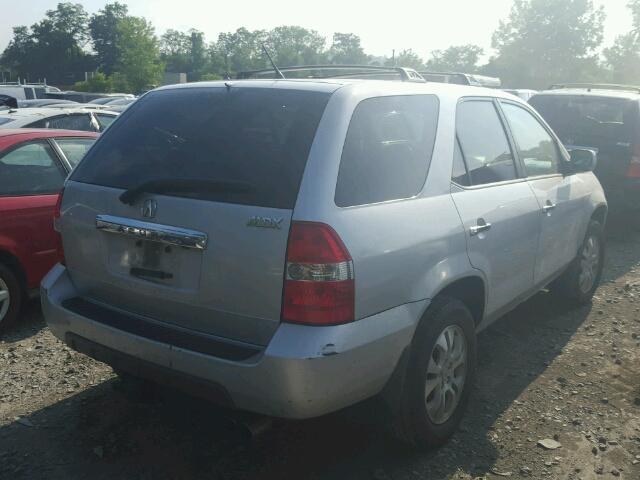 2HNYD18873H521685 - 2003 ACURA MDX TOURIN GRAY photo 4