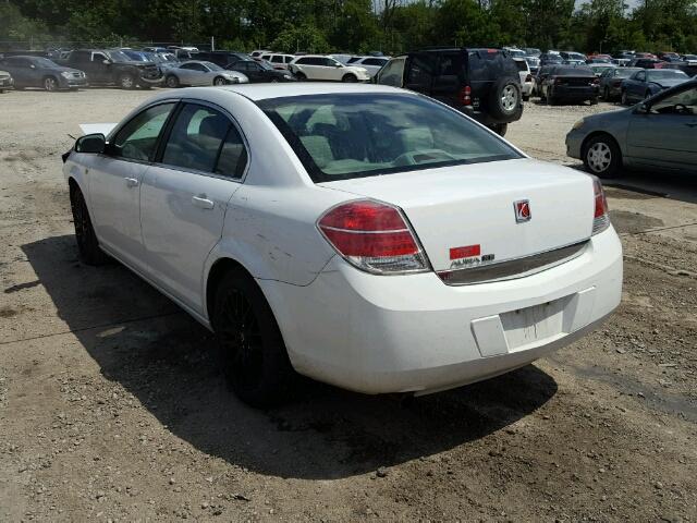 1G8ZS57B99F112323 - 2009 SATURN AURA XE WHITE photo 3