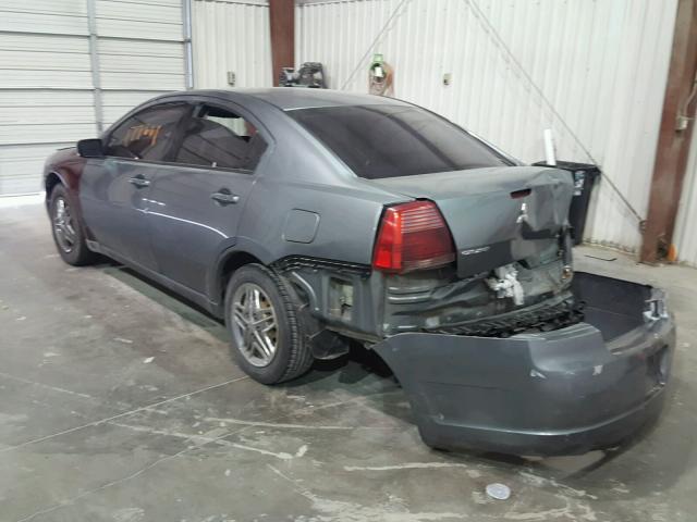 4A3AB36F37E038344 - 2007 MITSUBISHI GALANT ES GRAY photo 3