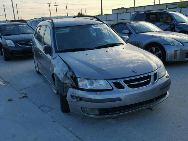 YS3FH51U761110685 - 2006 SAAB 9-3 AERO GRAY photo 1