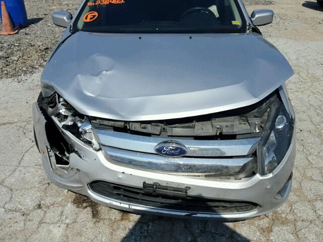 3FAHP0JG0BR238482 - 2011 FORD FUSION SILVER photo 9