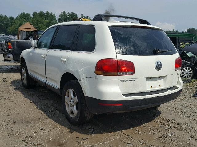 WVGBC67L64D024865 - 2004 VOLKSWAGEN TOUAREG 3. WHITE photo 3