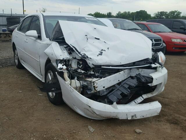 2G1WF5EK3B1143864 - 2011 CHEVROLET IMPALA LS WHITE photo 1