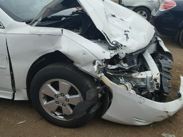 2G1WF5EK3B1143864 - 2011 CHEVROLET IMPALA LS WHITE photo 9