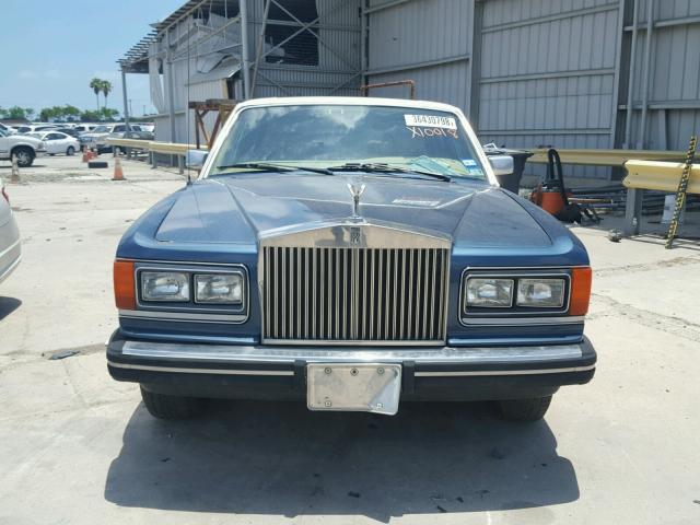SCAZN42A2ECX10018 - 1984 ROLLS-ROYCE SILVER SPU BLUE photo 9