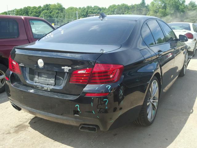 WBAKP9C50GD980717 - 2016 BMW 550 XI BLACK photo 4