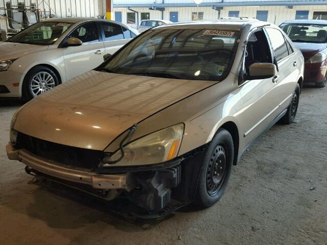 1HGCM66334A066825 - 2004 HONDA ACCORD LX GOLD photo 2