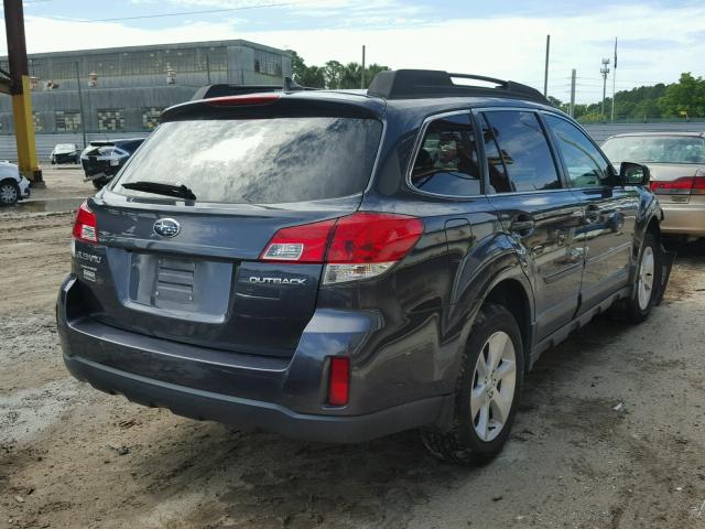 4S4BRCKC5D3305386 - 2013 SUBARU OUTBACK 2. GRAY photo 4