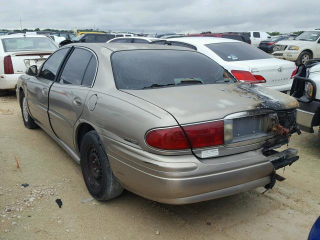 1G4HP54K724145776 - 2002 BUICK LESABRE CU BEIGE photo 3