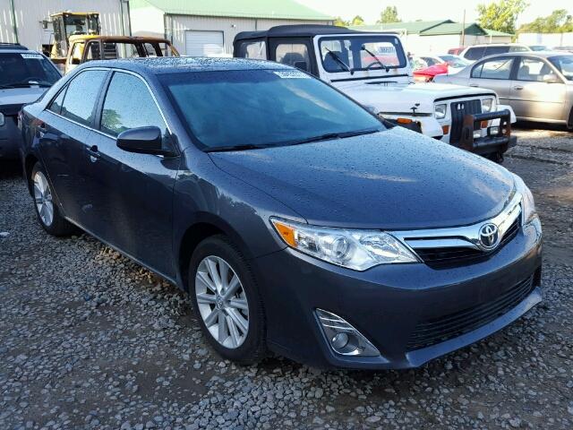 4T1BF1FK2EU841562 - 2014 TOYOTA CAMRY GRAY photo 1