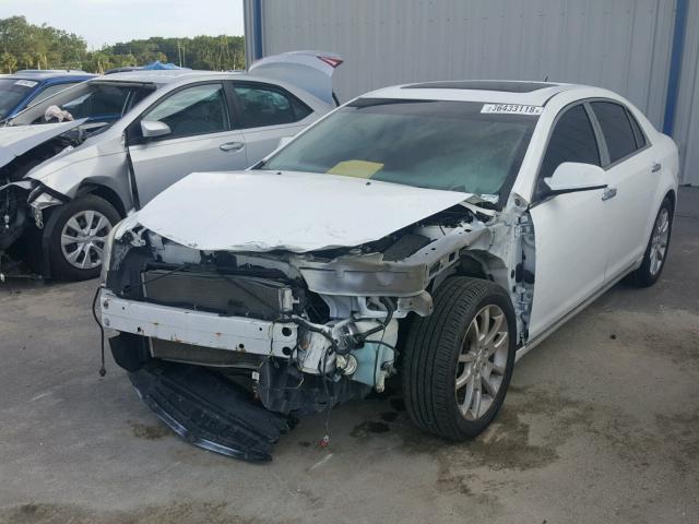 1G1ZE5E17BF396671 - 2011 CHEVROLET MALIBU LTZ 白色 照片 2