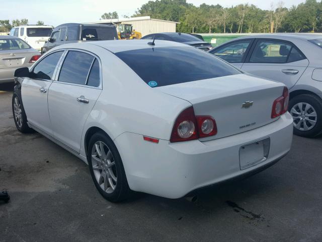 1G1ZE5E17BF396671 - 2011 CHEVROLET MALIBU LTZ 白色 照片 3