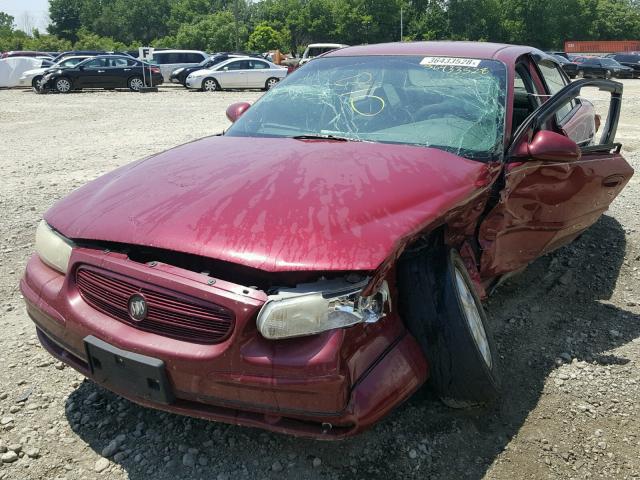 2G4WB52K341212011 - 2004 BUICK REGAL LS 栗色 照片 2