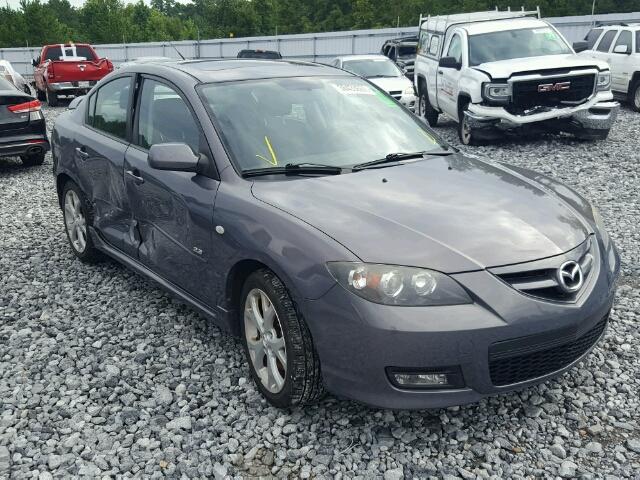 JM1BK324581183373 - 2008 MAZDA MAZDA3S GRAY photo 1