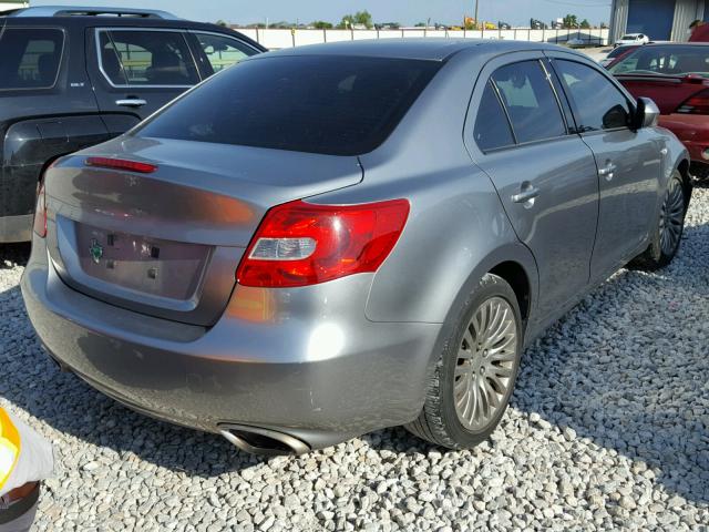 JS2RE9A37B6111480 - 2011 SUZUKI KIZASHI SE GRAY photo 4