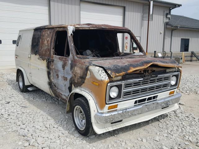 E14HHC28860 - 1976 FORD ECONO E100 BURN photo 1