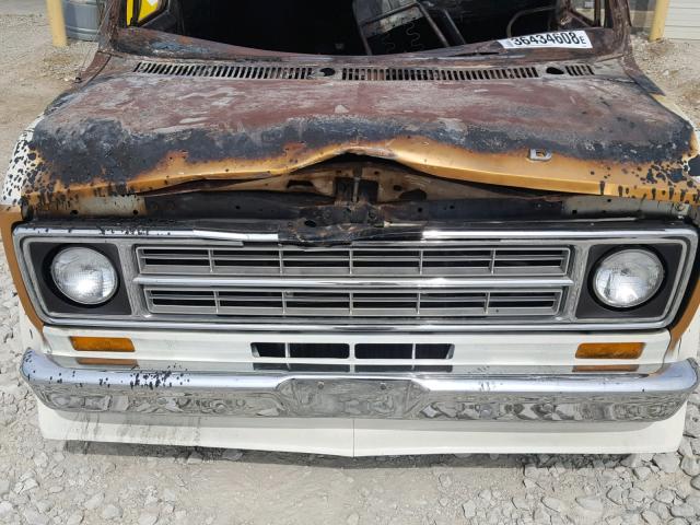 E14HHC28860 - 1976 FORD ECONO E100 BURN photo 7