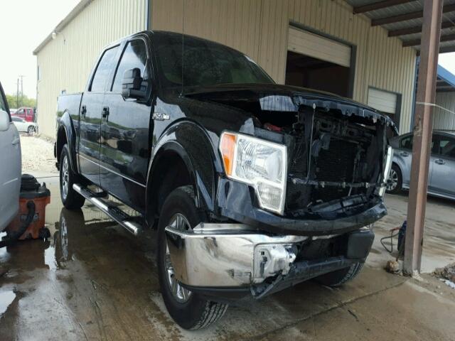 1FTRW12809KC90028 - 2009 FORD F150 SUPER BLACK photo 1