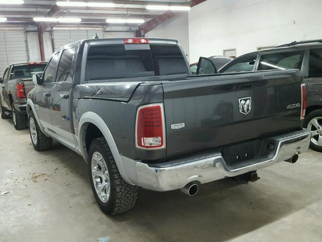 1C6RR7NT2FS682621 - 2015 RAM 1500 LARAM TWO TONE photo 3