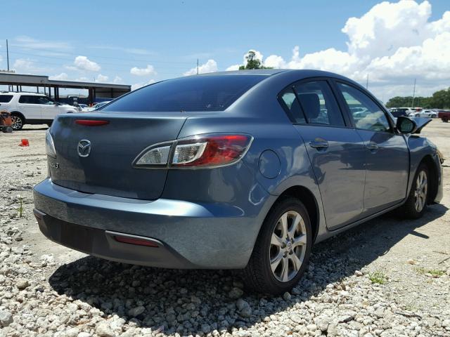 JM1BL1SF3A1247306 - 2010 MAZDA 3 I BLUE photo 4