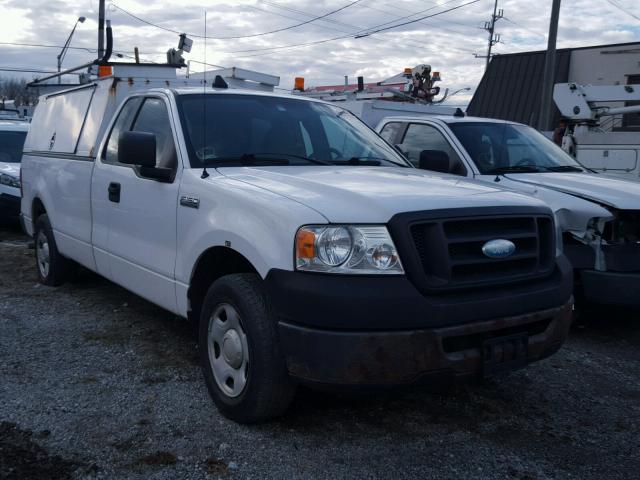 1FTRF12267KD42335 - 2007 FORD F150 WHITE photo 1