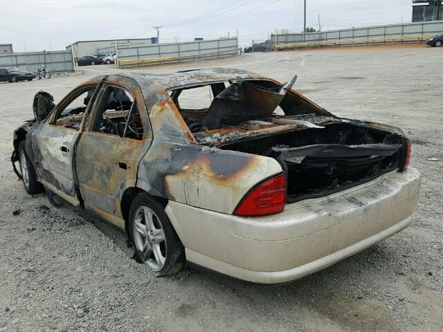 1LNHM87A62Y692639 - 2002 LINCOLN LS BEIGE photo 3