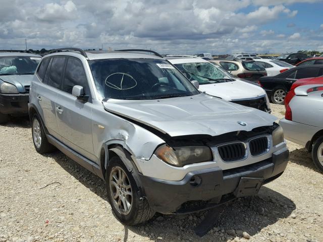 WBXPA73405WA78307 - 2005 BMW X3 2.5I SILVER photo 1