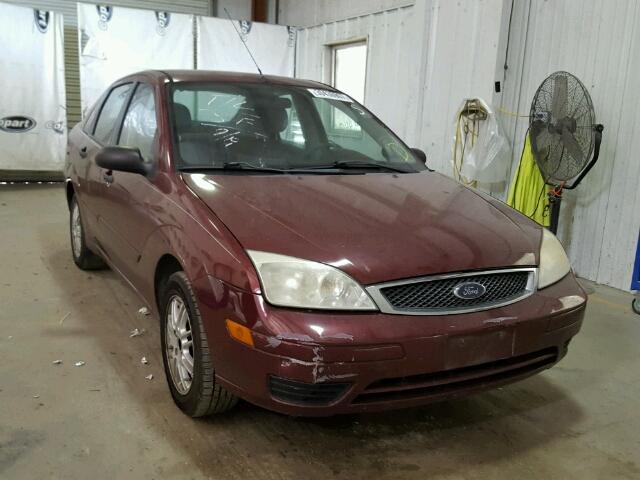 1FAFP34N37W288199 - 2007 FORD FOCUS BURGUNDY photo 1